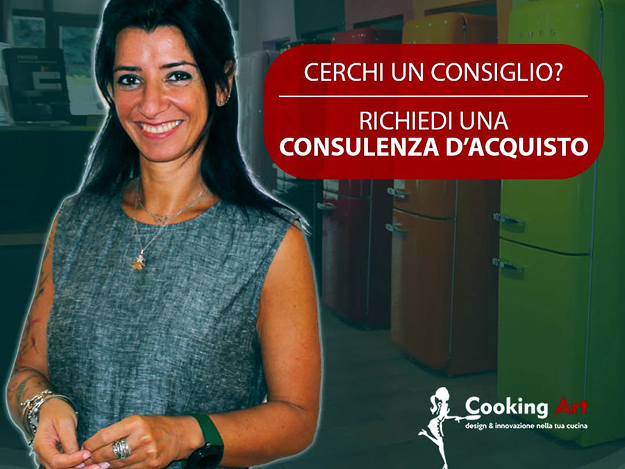 Stand Cooking Art con frigoriferi e forni in esposizione